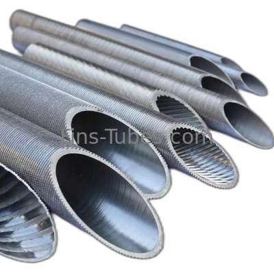 satın al DELLOK Fabrika Satışı Yüksek Kalite Alt Fin Tube İç Çukurlu Tek Metal Bakır Fin Tube Tedarikçiler Bakır Alt Fined Tub online manufacture