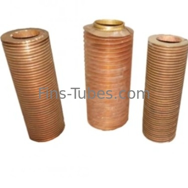 satın al DELLOK ASME Bakır-Alüminyum Ekstrüze Fin Heat Cooler Fin Tube online manufacture