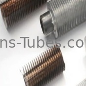 satın al DELLOK B338 Gr. 4 Titanyum Spiral Bakır Fin Tubes online manufacture