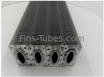 satın al DELLOK Alüminyum 1100 Nikel bazlı eliptik spiral kanatlı tüp online manufacture