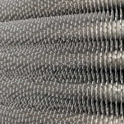 satın al DELLOK Saldırılmış Helikal HFW Helikal Spiral Serrated Fined Tube Heat Exchanger için online manufacture