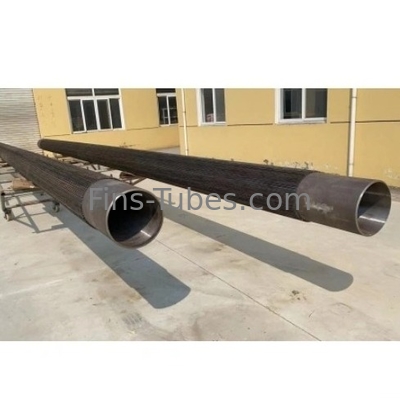 satın al DELLOK Buhar Havaya Gaz Soğutucuları Uzunlamalı Fined Tube Özel online manufacture