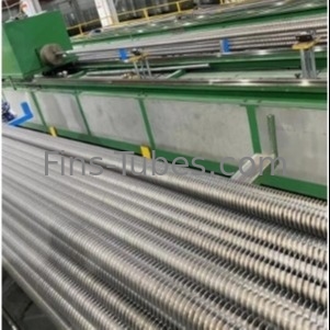 satın al DELLOK Lazerle kaynaklı Fin Tube Coil 304 Paslanmaz Çelik Tüp online manufacture