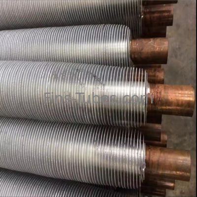 satın al DELLOK Korozyona Direnci Alüminyum Fin Tube Özelleştirilebilir Uzunluk Tüp Duvarı Sınırsız online manufacture