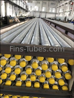 satın al DELLOK Tekniği 3-8 ton bobin ağırlığındaki dikişsiz ısı değiştiricisi kanat tüpü online manufacture