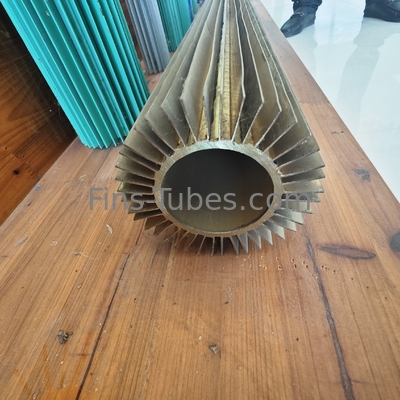 satın al DELLOK Uzunlamalı Fined Isı Transfer Tüpleri Kare Fin Tip 0.5 Inch ASTM Sertifikalı Isı Değiştirme Tüpleri online manufacture