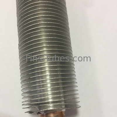 satın al DELLOK Hava Soğutucusu 18m Dikişsiz Uzunluk Bimetal TP304 Ekstrüde Fin Tube online manufacture