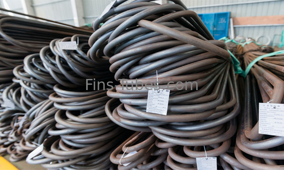 satın al DELLOK Spiral Buharatçı Karbon Çelik SA210 U Bend Tube Egzoz Borusu online manufacture