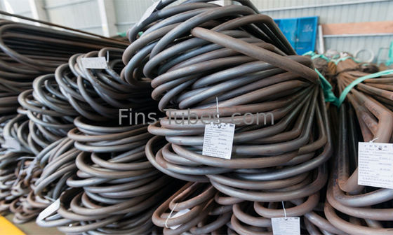 Kalite  DELLOK Spiral Evaporator Carbon Steel SA210 U Bend Tube Exhaust Pipe Fabrika