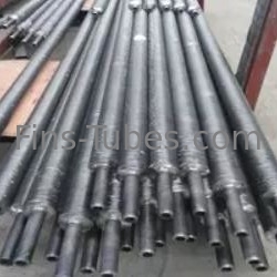 satın al DELLOK Tek sıra düz EN10204 Paslanmaz Çelik Fin Tube 25mm kaynaklanabilir online manufacture