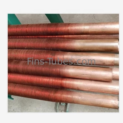 satın al DELLOK Katı Plain CuNi Tip OD 16mm 12FPI Soğutma Bakır Tüpü online manufacture