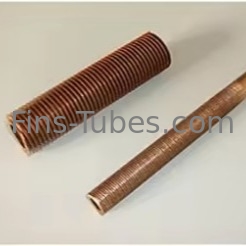 DELLOK HVAC sistemleri için alüminyum kanat tüpü 300 ° F / uzunluk 1-22m veya talep göre