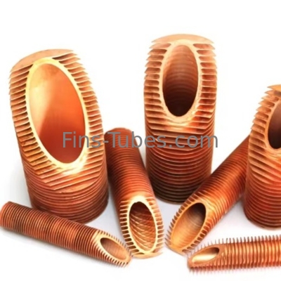 DELLOK Alüminyum Fined Tubes OD73.5mm Gündelik Kapasite 3500 metreye kadar ısı dağılımı için