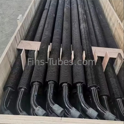 DELLOK 22.22mm dış çaplı yüksek sıcaklık ortamları için alüminyum kanat tüpü 300°F'ye kadar