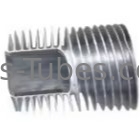 DELLOK Üstün ısı transferi verimliliği ile dışa çıkarılmış Fin Tube Makine için Anodized Alüminyum Fin Tube