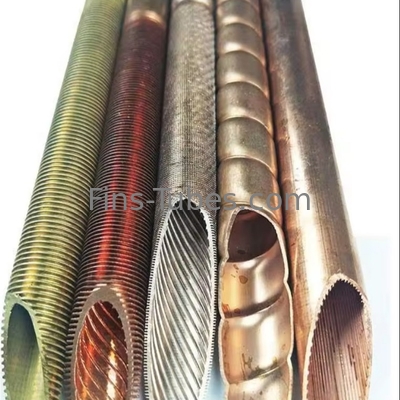 DELLOK Advanced Aluminium Fin Rolling Embedded Fin Tubes With Powder Coating (Pulver kaplamalı gelişmiş alüminyum kanatlı yuvarlak kanatlı borular)