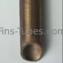 DELLOK Özel X46cr13 Fined Tube Coils yuvarlak/ kare/ dikdörtgen/ oval 10 Fin Per Inch