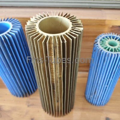 DLLKO 12FPI Min. Fin Pitch ile Çelik Fin Tube 300 ° F'ye kadar çalışma sıcaklığı 0.96mm Duvar