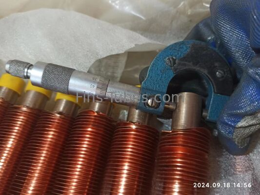 DELLOK YONGHUI Tube Od 19mm Min Ekstrüde Fin Tube Makinesi Tedarik Edildi