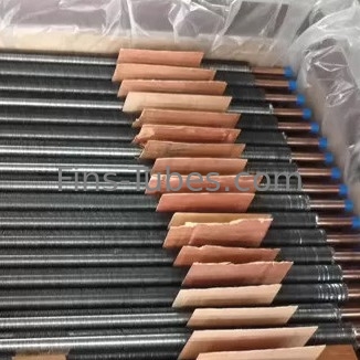 DELLOK Kondansör Bakır Alüminyum Alu1060 16 mm Kare Fin Tube