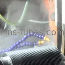DELLOK Kazan Soğutucusu 3.3mm Serfeli Katı 32mm Helical Fin Tube