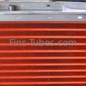 DELLOK API Standart Kondansör Cuni 10 KL Isı Değiştiricisi Fin Tube