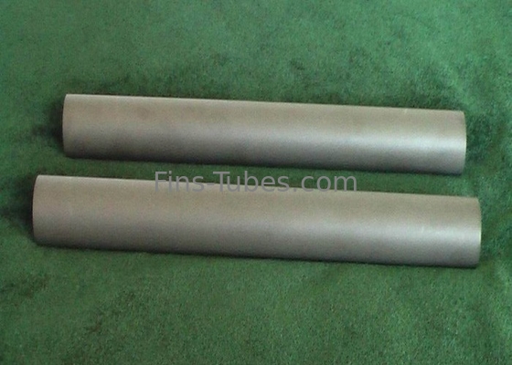 DELLOK 99.99% Saf Titanyum Metal Tüp Kaynatılmış Alaşım Yuvarlak Tüp
